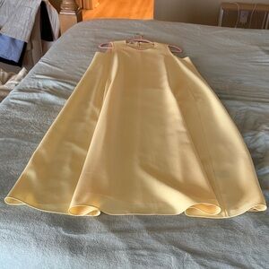 Lafayette 148 New York Yellow Maxi Dress